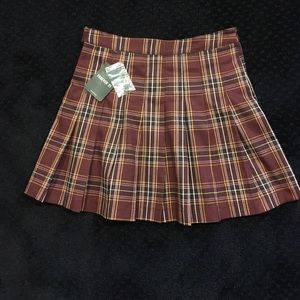 Plaid skirt